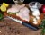 Ergo Chef Prodigy 6" Stamped Boning knife w/ TPR Grip Handle Perspective: bottom