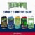 Terrapin Los Bravos Mexican-Style Lager Craft Beer Perspective: bottom