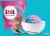 Baskin Robbins® Cotton Candy Ice Cream Pint Perspective: bottom