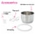 Instant Pot® Duo Programmable Multi Cooker - Silver/Black Perspective: bottom