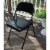 Plastic Development Group Commercial Party Heavy Duty Steel Folding Chair, Black Perspective: bottom