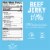 The New Primal Gluten Free Sea Salt & Pepper Grass Fed Beef Jerky Perspective: bottom