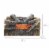 Pleasant Hearth Electric Crackling Log Perspective: bottom