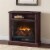 Pleasant Hearth Parkdale Mobile Infrared Media Electric Fireplace - Cherry Perspective: bottom