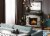 Muskoka Sable Mills Electric Faux Stone Fireplace - Grey Perspective: bottom