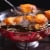 Staub Cast Iron 4.5-qt Perfect Pan - Grenadine Perspective: bottom