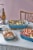 Staub Ceramics 3-pc Rectangular Baking Dish Set - Rustic Turquoise Perspective: bottom