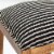 Evolution by Crestview Milly Wood Striped Barstool in Black and White Perspective: bottom