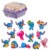 Disney Stitch Mini Figures Perspective: bottom
