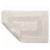 Lavish Home 100% Cotton 2 Piece Reversible Rug Set - Ivory Perspective: bottom
