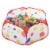 Hey Play 80-DZ-BP Kids Pop-Up Six-Sided Ball Pit Tent Perspective: bottom