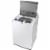 Samsung WA45T3400AW 4.5 Cu. Ft. Top Load Washer with Active WaterJet in White Perspective: bottom
