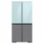 Samsung RAF18DBBQL Bespoke 4-Door Flex Refrigerator Panel - Bottom Panel - Stainless Steel Perspective: bottom