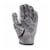 Wilson Youth One Size Football Gloves - Silver Perspective: bottom