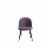 Elle Decor Cami Vanity Chair in French Violet Perspective: bottom
