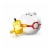 Mega Contrux™ Pokemon™ Psyduck Figure Perspective: bottom