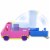 Mattel Polly Pocket Pollyville Ice Cream Truck Perspective: bottom