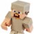 Minecraft Steve in Iron Armor 12-Inch Action Figure Perspective: bottom