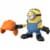 Fisher Price Despicable Me Minions: Rise of Gru Imaginext Stuart with Hard Hat Mini Figure Perspective: bottom