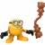 Fisher Price Despicable Me Minions: Rise of Gru Imaginext Bob with Nunchucks Mini Figure Perspective: bottom