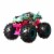 Mattel Hot Wheels Monster Trucks Zombie-Wrex Vehicle Perspective: bottom