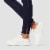 Hue Studio Split Hem Denim Legging Perspective: bottom
