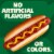 Nathan's® Famous Colossal Quarter Pound Beef Hot Dogs Perspective: bottom