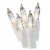 Holiday Home® White Wire Twinkle Christmas Lights Holiday Decoration- Clear Perspective: bottom