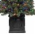 Holiday Home Beaufort Fir Potted Tree with Color Changing Cluster LED Lights Perspective: bottom