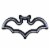 Holiday Home Grippy Bat Cookie Cutter Perspective: bottom