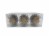 Holiday Home 4" Bottle Brush Christmas Trees - Silver Perspective: bottom