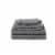Smartway™ 6 Pack Towel Set - Grey Perspective: bottom