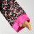 Sophia's Animal Print Pajama Set for 18 Dolls, Pink/Black Perspective: bottom
