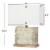 SAFAVIEH Delia Table Lamp | Creme | Perspective: bottom