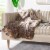 Safavieh Dusty Fur Throw - Grey Perspective: bottom