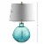 SAFAVIEH Lighting Adele Horn Table Lamp Silver / Cream Perspective: bottom