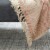 SAFAVIEH Becks Fringe Throw Blanket Copper / Beige Perspective: bottom