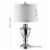 SAFAVIEH Ressa Table Lamp | Nickle | Perspective: bottom