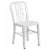 Flash Furniture CH-51080TH-2-18VRT-WH-GG 24 in. Round White Metal Indoor & Outdoor Table Set Perspective: bottom