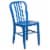Flash Furniture CH-51080TH-4-18VRT-BL-GG 24 in. Round Blue Metal Indoor & Outdoor Table Set w Perspective: bottom