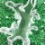 Wrapables Trendy Satin Shower Cap, Green Glitter Perspective: bottom