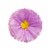 Wrapables Set of 3 Tissue Flower Pom Poms Party Decorations, Peach, Light Pink, Lilac Perspective: bottom