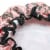 Wrapables Reusable Women's Waterproof Shower Caps for Long Hair, Pink Keychains Perspective: bottom