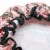 Wrapables Reusable Women's Waterproof Shower Caps for Long Hair, Pink Keychains Perspective: bottom