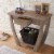 Furniture of America Quaint Modern Wood 1-Drawer Console Table in Light Oak Perspective: bottom