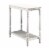Furniture of America Slade Transitional Wood End Table with Tray in White Perspective: bottom