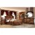 Furniture of America Charles 3-Drawer Wood Nightstand in Tobacco Oak Perspective: bottom