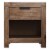 Furniture of America Russ Solid Wood 1-Drawer Nightstand in Weathered Light Oak Perspective: bottom