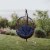 Encase Swing Outdoor Patio Lounge Chair - Navy Perspective: bottom