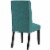 Baron Dining Chair Fabric Set of 4 - Teal Perspective: bottom